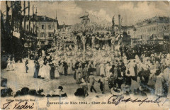 Carnaval de Nice 1904 Char du Sersail à Nice