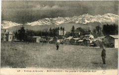 Env. de Grenoble - Montbonnot - Vue générale et la Chaine des.. à Grenoble