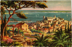 Cannes Le Mont Chevalier et les Iles à Cannes