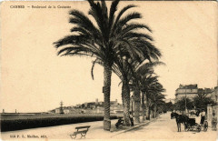 Cannes Boulevard de la Croisette à Cannes
