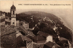 Cabbe-Roquebrune Vue générale et Cap Martin -
													06 Alpes Maritimes
												