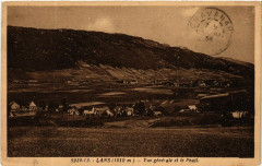 Lans (1010 m) - Vue générale et le Peuil