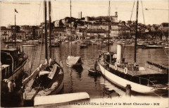 Cannes - Le Port et le Mont-Chevalier à Cannes