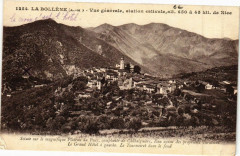 La Bollene -Vue générale, station estivale