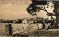 Juan-les-Pins - Le Casino et la Plage -
													06 Alpes Maritimes
												