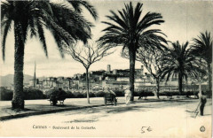 Cannes Boulevard de la Croisette à Cannes