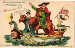 Souvenir du Carnaval de Nice à Nice