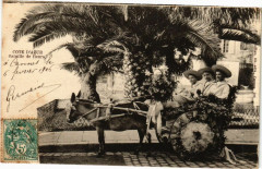 Cote d'Azur bataille de fleurs
