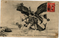Carnaval de Nice 1909 - Char de S. M. Carnaval à Nice