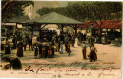 Cannes - La Place Chaleaudun à Cannes