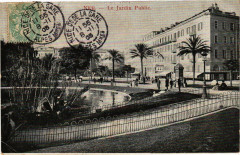 Nice - Le jardin public à Nice