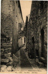 Eze. - Une rue