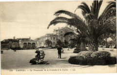Cannes - La Promenade e la Croisette et le Casino à Cannes