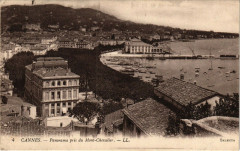 Cannes - Panorama pris du Mont-Chevalier à Cannes