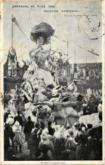 Carnaval de Nice 1906 - Madame Carnaval à Nice