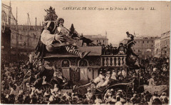 Carnaval de Nice 1922 - Le Prince de Vile en Val à Nice
