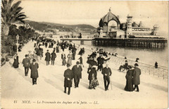 Nice - La Promenade des Anglais et la Jetée à Nice