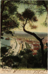 Nice - Vue générale prise du Chateau à Nice