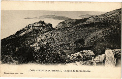 Eze - Route de la corniche à Èze