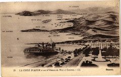 La Cote d'Azur a vol d'Oiseau de Nice a Cannes à Nice