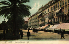 Nice - L'Avenue Masséna à Nice