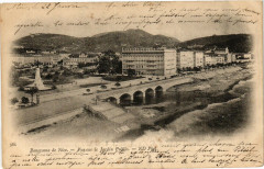 Panorama de Nice - Vue sur le Jardin Public à Nice