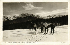 Dauphiné - En Allevard L'Hiver au Bugnon 1114 m à Allevard