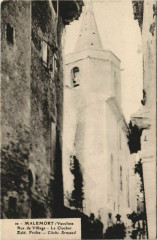 Malemort Rue de Village - Le Clocher -
													84 Vaucluse
												