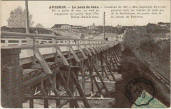 Avignon Le Pont de Bois à Avignon