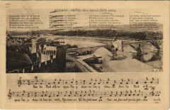 Avignon Le Pont Saint-Bénézet à Avignon