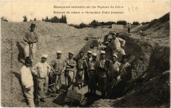 Travaux de Mines - Ouverture d'une tranchée -
													84 Vaucluse
												