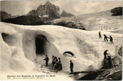 Glacier des bossons et Aiguille du Midi -
													05 Hautes Alpes
												