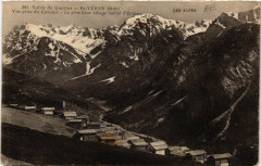 Vallée du Queyras - Saint-Veran (2010 m) - Vue prise du Calvaire...