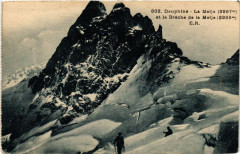 Dauphiné - La Meije (3987 m) et le Bréche de La Meije (3369 m)