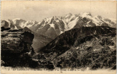 Le Dauphiné - La Meije, 3987 m, et les Ecrins, 4103 m