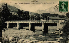 Vallée du Champsaur - Saint-Bonnet - Le Pont sur le Drac -
													05 Hautes Alpes
												