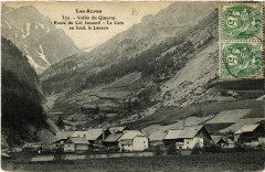 Vallée du Queyras - Route du Col Izouard - Le Coin au fond, le...