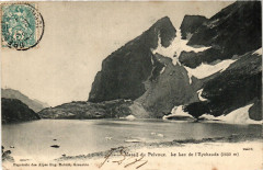 Massif du Pelvoux. Le Lac de l'Eychauda (2550 m) -
													05 Hautes Alpes
												