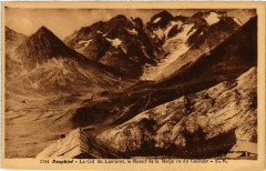 Dauphiné - Le Col du Lautaret, le Massif de La Meije vu du Galibier