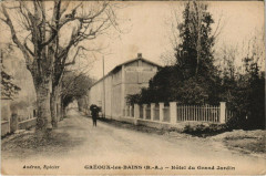 Gréoux - Bains - Hotel du Grand Jardin