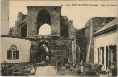 Pointe-Saint-Mathieu - Entrée des Ruines