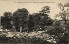 L'Aber-Wrach Ruines du Chateau de Tromenec le Lavoir