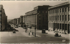 Brest - Hotel de la Poste et Rue de Siam à Brest
