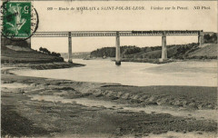 Route de Morlaix a Saint-Pol-de-Leon à Morlaix