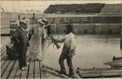 Roscoff Achat d'un angouste à Roscoff