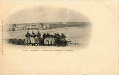 Morgat- Sardinieres attendant la maree France