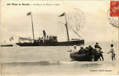Morgat- Le Depart du Bateau a vapeur France