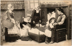 En Bretagne - Autour du Lit Clos - La Visite des Commeres