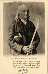 Paysan Breton en Procession - Folklore