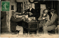 Le Gouter de Quatre Heurest - Coutumes Moeurs et Costumes Breton